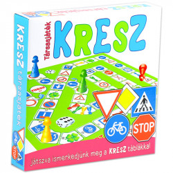 Kresz társasjáték Szórakoztató játékok Dohány Toys