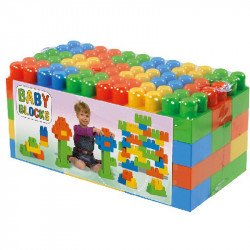 Baby építő fóliás 54 db Játék Dohány Toys
