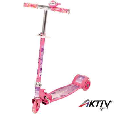 Háromkerekű roller Amaya Hamelin gyerek rózsaszín