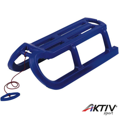 Szánkó Alpengaudi műanyag kék