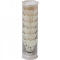 Tollaslabda szett toll 6 db fehér Tollaslabda Aktivsport