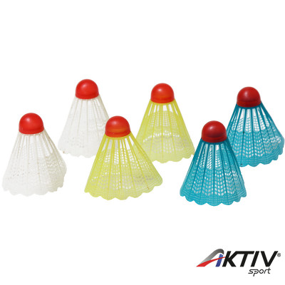 Tollaslabda szett műanyag 6 db színes