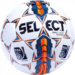 Futball labda Select Brillant Super 5-ös fehér-narancs Sportszer Select