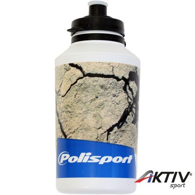 Kerékpár kulacs 500 ml Polisport fehér