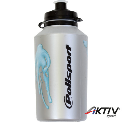 Kerékpár kulacs 500 ml Polisport szürke