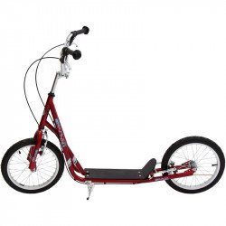 Roller 16-os gyerek piros Sportszer Spartan