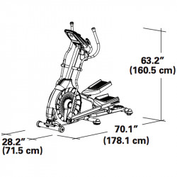 Elliptikus tréner Schwinn 430i