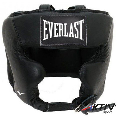 Bőr arcvédős fejvédő Everlast fekete
