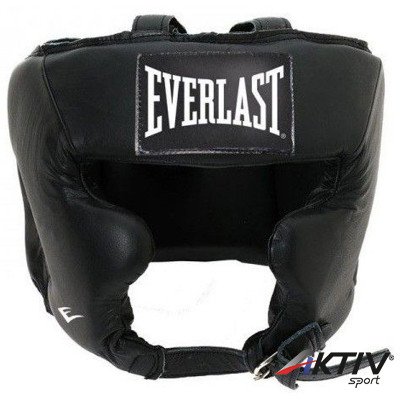 Bőr arcvédős fejvédő Everlast fekete