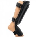 Bőr sípcsont- és lábfejvédő Everlast fekete