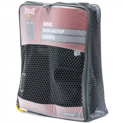 Bőr sípcsont- és lábfejvédő Everlast fekete