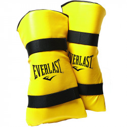 Everlast Lábszárvédő lábfejvédővel sárga Sportszer Everlast