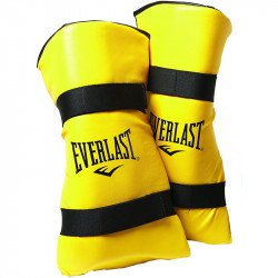 Everlast Lábszárvédő lábfejvédővel sárga Sportszer Everlast
