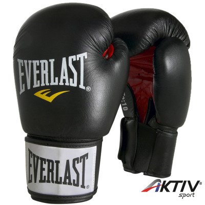 Edzőkesztyű Everlast Moulded bőr fekete
