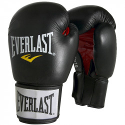 Edzőkesztyű Everlast Moulded PU műbőr fekete Sportszer Everlast
