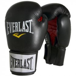 Edzőkesztyű Everlast Moulded PU műbőr fekete Sportszer Everlast