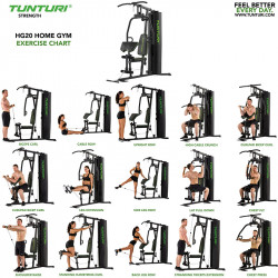 Lapsúlyos fitnesz center Tunturi HG20