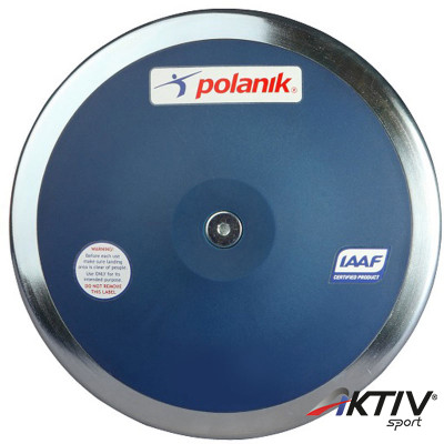 Verseny diszkosz Polanik IAAF kék 1,75 kg