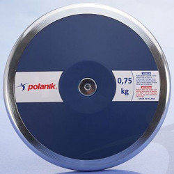 Verseny diszkosz Polanik kék 0,75 kg 6mm Sportszer Polanik