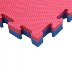 Puzzle tatami szőnyeg Aktivsport 100x100x3 cm piros-kék Aktivsport® termékek Aktivsport TT