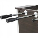 Csocsóasztal Leeds sötétbarna