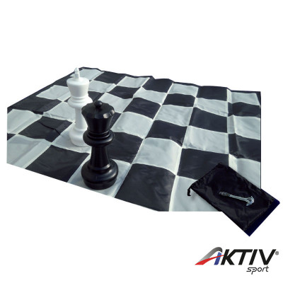 Kültéri sakktábla nylon 256x256 cm