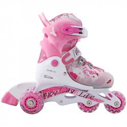 Görkorcsolya Nils NJ2016A rózsaszín Sportszer NILS