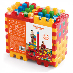 Waffle Építőkocka 24 db