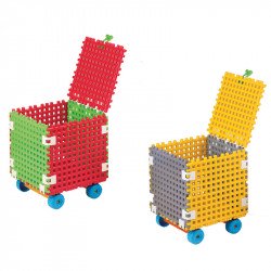 Gurulós puzzle kosár Sportszer