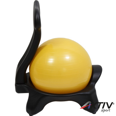 Fitnesz szék Aktivsport háttámlás labdával
