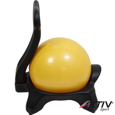 Fitnesz szék Aktivsport háttámlás labdával