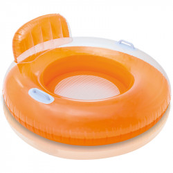 Fotelmatrac Intex kapaszkodóval narancssárga Sportszer Intex