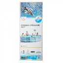 Vízforgatós medence szett fémvázas Intex 457x107 cm