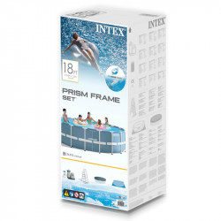 Vízforgatós medence szett fémvázas Intex 549x122 cm