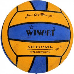 Vízilabda Winart sárga-kék 3-mas méret Sportszer Winart