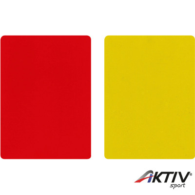 Bírói lap piros/sárga