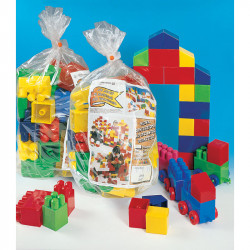 Építőkocka 52 db Játék Italveneta Didattica