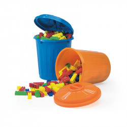 300 db építőkocka dobozban Játék Italveneta Didattica