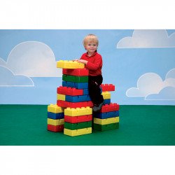 Nagy építőkocka szett 40 db Játék Italveneta Didattica