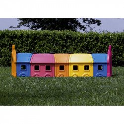 Kültéri vonat mászóalagút 5 részes Sportszer Italveneta Didattica