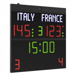 Multisport eredményjelző 140x143x9 cm beltéri