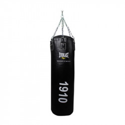 Everlast Classic 1910 Bőr Boxzsák töltött fekete Sportszer Everlast
