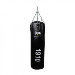 Everlast Classic 1910 Bőr Boxzsák töltött fekete Sportszer Everlast