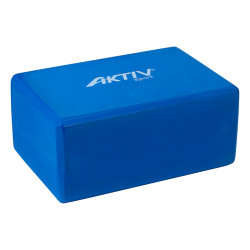 Aktivsport jóga tégla 23x15x10 cm kék