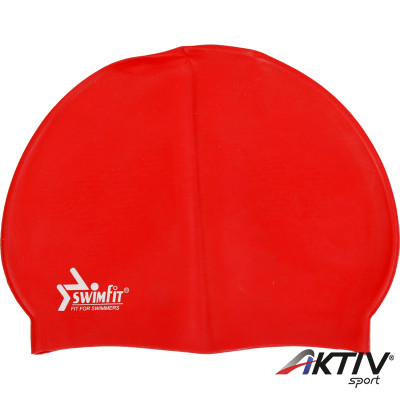 Swimfit 302090J szilikon úszósapka junior piros