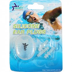 Swimfit 404030 füldugó szilikon 3 db/cs színtelen Sportszer Swimfit