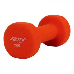 Súlyzó neoprén Aktivsport 2 kg narancs BLACK WEEK Aktivsport