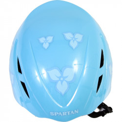 Sí sisak női, lány kék virágos sérült csomagolás