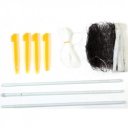 Tollas háló és állvány sérült csomagolás