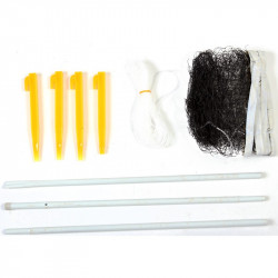 Tollas háló és állvány sérült csomagolás